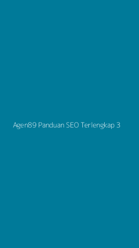 Tampilan Antarmuka Aplikasi Agen89 Panduan Seo Terlengkap - 3