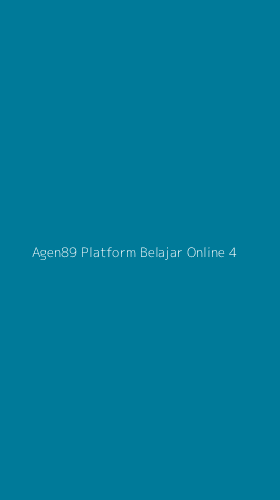 Tampilan Antarmuka Aplikasi Agen89 Platform Belajar Online - 4