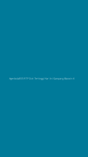 Tampilan Antarmuka Aplikasi Agenbola855 Rtp Slot Tertinggi Hari Ini Gampang Maxwin - 4