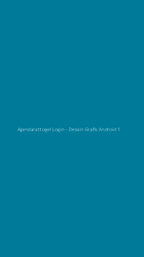 Tampilan Antarmuka Aplikasi Agendarattogel Login - Desain Grafis Android - 1