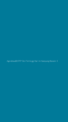 Tampilan Antarmuka Aplikasi Agendewa88 Rtp Slot Tertinggi Hari Ini Gampang Maxwin - 3