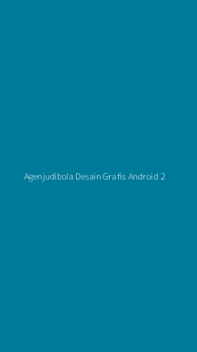 Tampilan Antarmuka Aplikasi Agenjudibola Desain Grafis Android - 2