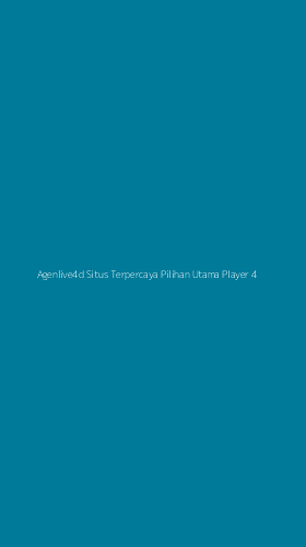 Tampilan Antarmuka Aplikasi Agenlive4d Situs Terpercaya Pilihan Utama Player - 4