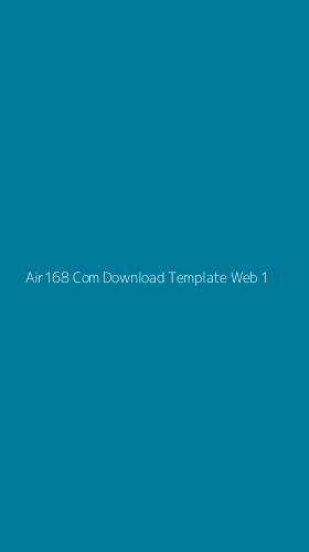 Tampilan Antarmuka Aplikasi Air168 Com Download Template Web - 1
