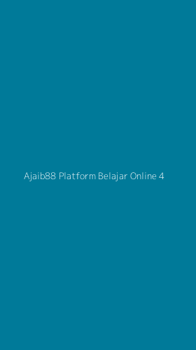 Tampilan Antarmuka Aplikasi Ajaib88 Platform Belajar Online - 4