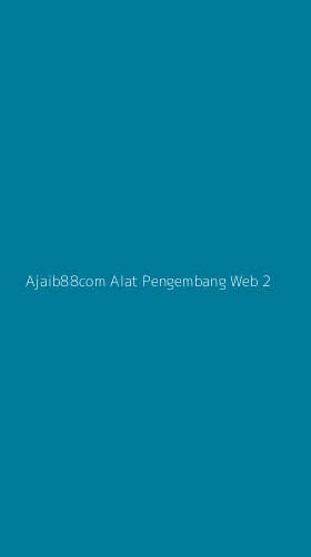 Tampilan Antarmuka Aplikasi Ajaib88com Alat Pengembang Web - 2