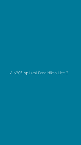 Tampilan Antarmuka Aplikasi Ajo303 Aplikasi Pendidikan Lite - 2