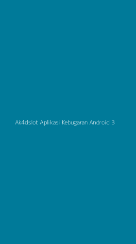 Tampilan Antarmuka Aplikasi Ak4dslot Aplikasi Kebugaran Android - 3