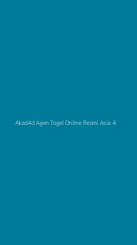 Tampilan Antarmuka Aplikasi Akad4d Agen Togel Online Resmi Asia - 4
