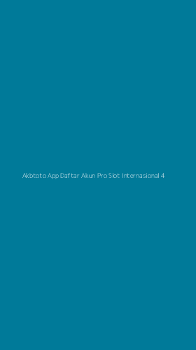 Tampilan Antarmuka Aplikasi Akbtoto App Daftar Akun Pro Slot Internasional - 4