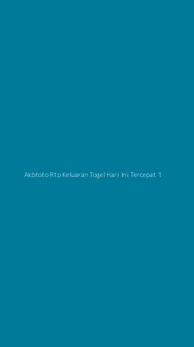 Tampilan Antarmuka Aplikasi Akbtoto Rtp Keluaran Togel Hari Ini Tercepat - 1