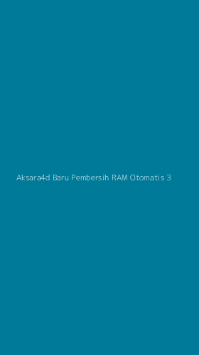 Tampilan Antarmuka Aplikasi Aksara4d Baru Pembersih Ram Otomatis - 3