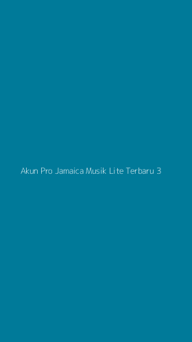 Tampilan Antarmuka Aplikasi Akun Pro Jamaica Musik Lite Terbaru - 3
