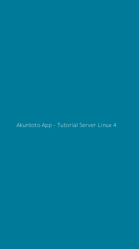 Tampilan Antarmuka Aplikasi Akuntoto App - Tutorial Server Linux - 4