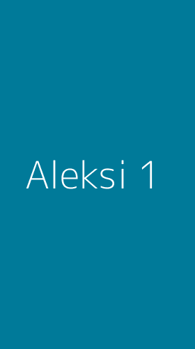 Tampilan Antarmuka Aplikasi Aleksi - 1