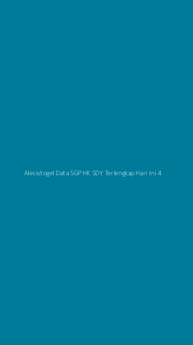 Tampilan Antarmuka Aplikasi Alesistogel Data Sgp Hk Sdy Terlengkap Hari Ini - 4