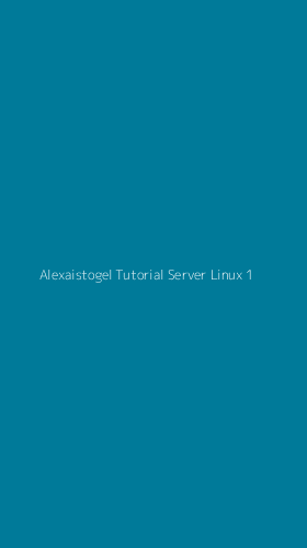 Tampilan Antarmuka Aplikasi Alexaistogel Tutorial Server Linux - 1