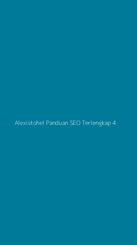 Tampilan Antarmuka Aplikasi Alexistohel Panduan Seo Terlengkap - 4