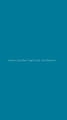 Tampilan Antarmuka Aplikasi Alexsis Cara Main Togel Colok Jitu Pemula - 4