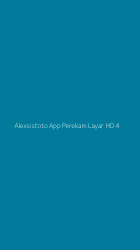 Tampilan Antarmuka Aplikasi Alexsistoto App Perekam Layar Hd - 4