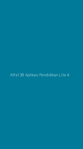 Tampilan Antarmuka Aplikasi Alfa138 Aplikasi Pendidikan Lite - 4