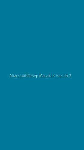 Tampilan Antarmuka Aplikasi Aliansi4d Resep Masakan Harian - 2