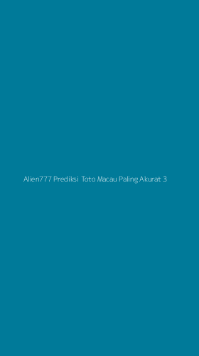 Tampilan Antarmuka Aplikasi Alien777 Prediksi Toto Macau Paling Akurat - 3