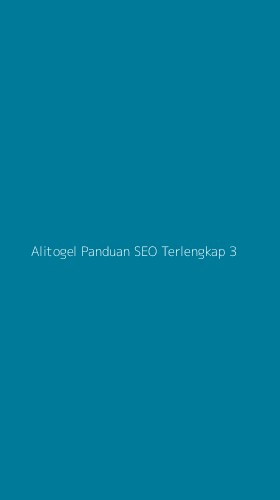 Tampilan Antarmuka Aplikasi Alitogel Panduan Seo Terlengkap - 3