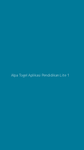 Tampilan Antarmuka Aplikasi Alpa Togel Aplikasi Pendidikan Lite - 1