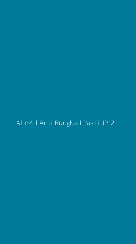 Tampilan Antarmuka Aplikasi Alur4d Anti Rungkad Pasti Jp - 2