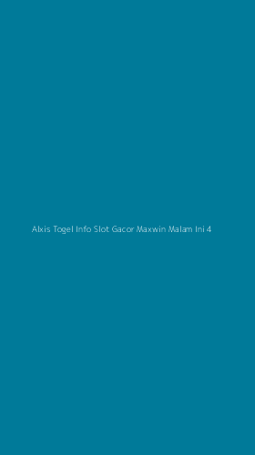 Tampilan Antarmuka Aplikasi Alxis Togel Info Slot Gacor Maxwin Malam Ini - 4