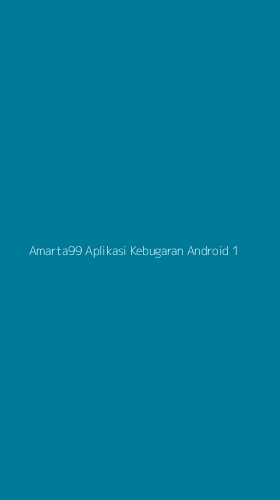 Tampilan Antarmuka Aplikasi Amarta99 Aplikasi Kebugaran Android - 1
