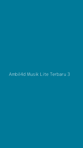 Tampilan Antarmuka Aplikasi Ambil4d Musik Lite Terbaru - 3