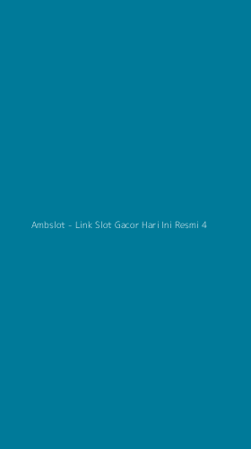 Tampilan Antarmuka Aplikasi Ambslot - Link Slot Gacor Hari Ini Resmi - 4