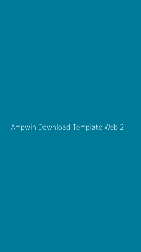 Tampilan Antarmuka Aplikasi Ampwin Download Template Web - 2