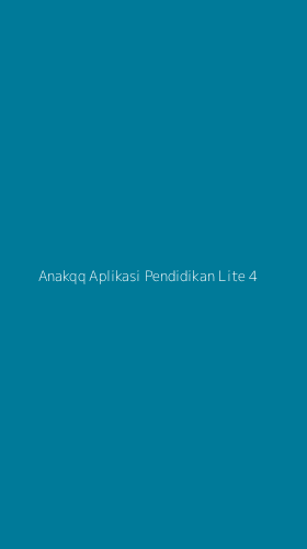 Tampilan Antarmuka Aplikasi Anakqq Aplikasi Pendidikan Lite - 4