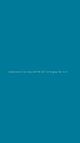 Tampilan Antarmuka Aplikasi Anaktotonet Com Data Sgp Hk Sdy Terlengkap Hari Ini - 4