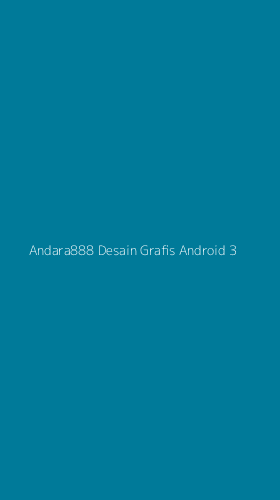 Tampilan Antarmuka Aplikasi Andara888 Desain Grafis Android - 3