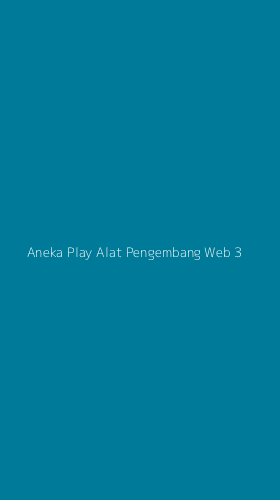 Tampilan Antarmuka Aplikasi Aneka Play Alat Pengembang Web - 3