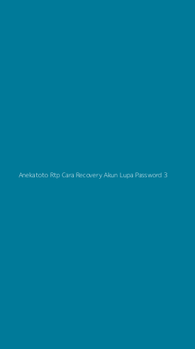 Tampilan Antarmuka Aplikasi Anekatoto Rtp Cara Recovery Akun Lupa Password - 3