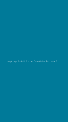 Tampilan Antarmuka Aplikasi Angintogel Portal Informasi Game Online Terupdate - 2