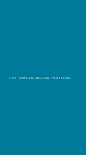 Tampilan Antarmuka Aplikasi Angkajitutoto Link Login Sbobet Mobile Terbaru - 1