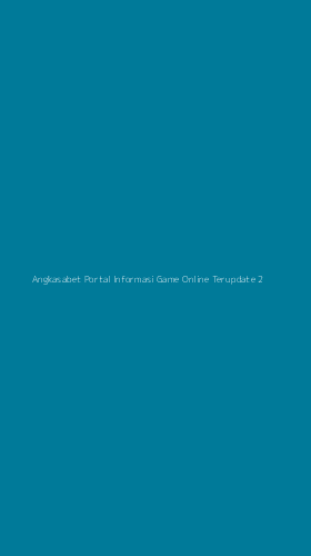 Tampilan Antarmuka Aplikasi Angkasabet Portal Informasi Game Online Terupdate - 2