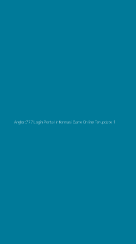 Tampilan Antarmuka Aplikasi Angkot777 Login Portal Informasi Game Online Terupdate - 1