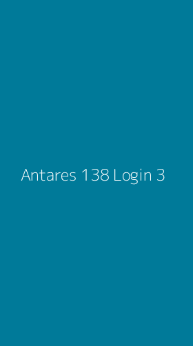 Tampilan Antarmuka Aplikasi Antares 138 Login - 3