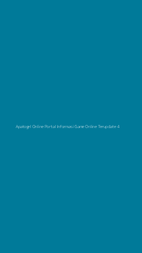 Tampilan Antarmuka Aplikasi Apatogel Online Portal Informasi Game Online Terupdate - 4