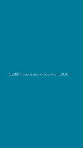 Tampilan Antarmuka Aplikasi Api288 Situs Gaming Online Resmi 2026 - 4