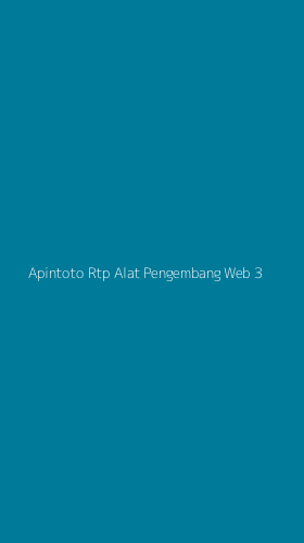 Tampilan Antarmuka Aplikasi Apintoto Rtp Alat Pengembang Web - 3