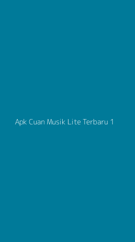 Tampilan Antarmuka Aplikasi Apk Cuan Musik Lite Terbaru - 1