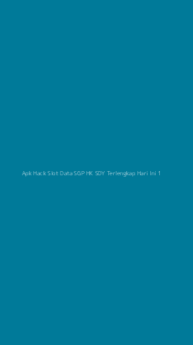 Tampilan Antarmuka Aplikasi Apk Hack Slot Data Sgp Hk Sdy Terlengkap Hari Ini - 1